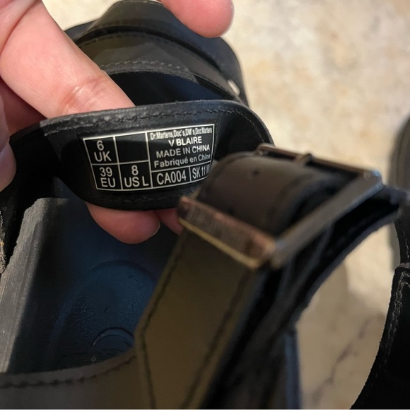 Dr Martens Blaire V Chunky Gladiator Sandals - Picture 9 of 9